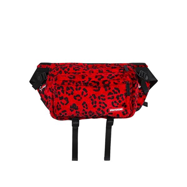 RED LEOPARD CROSSBODY TRANSPORTER - spraygroundgcc