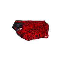 RED LEOPARD CROSSBODY TRANSPORTER