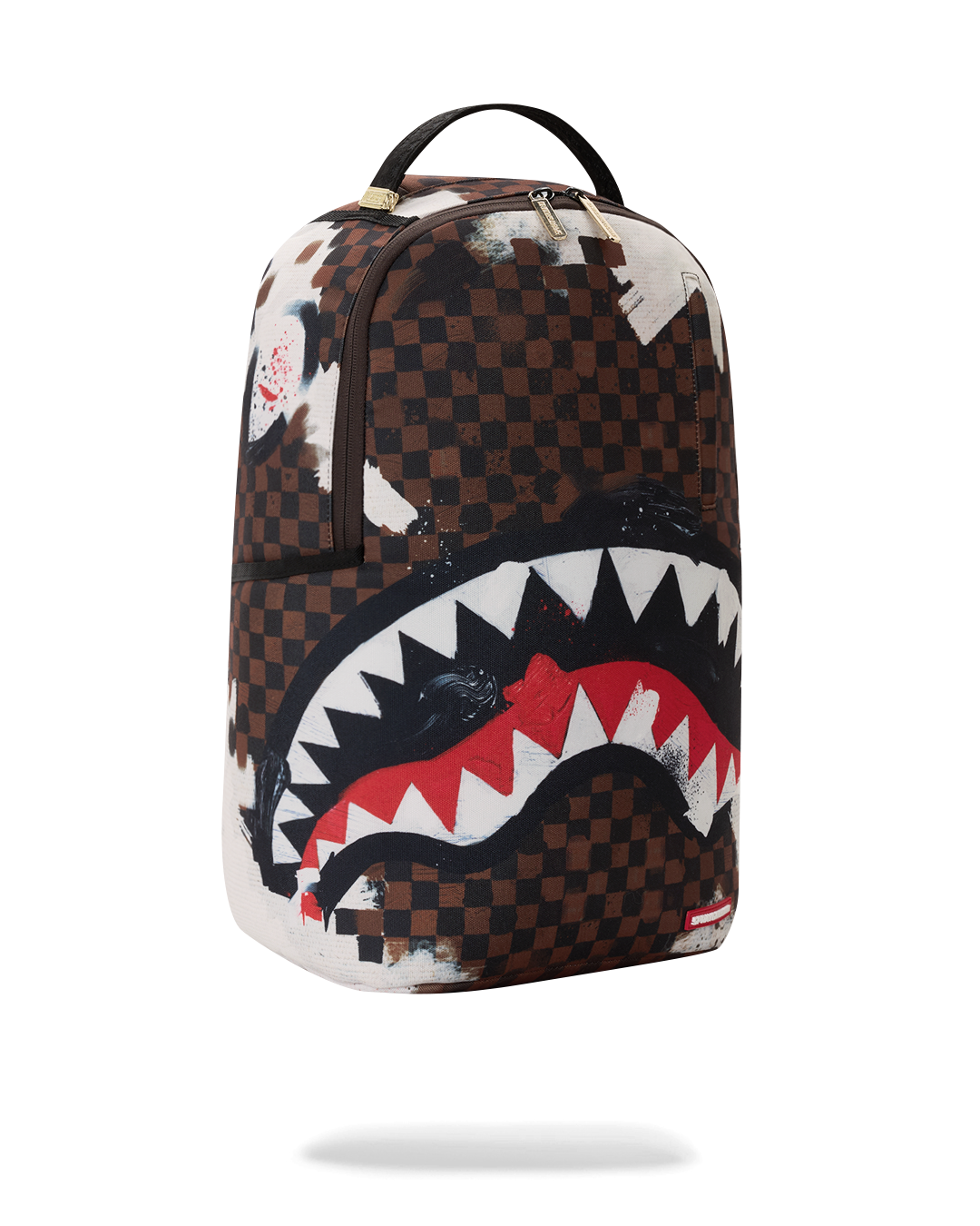SHARKS IN PARIS COTTON CANVAS PAINTED DLX-BACKPACK