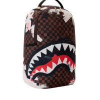 SHARKS IN PARIS COTTON CANVAS PAINTED DLX-BACKPACK