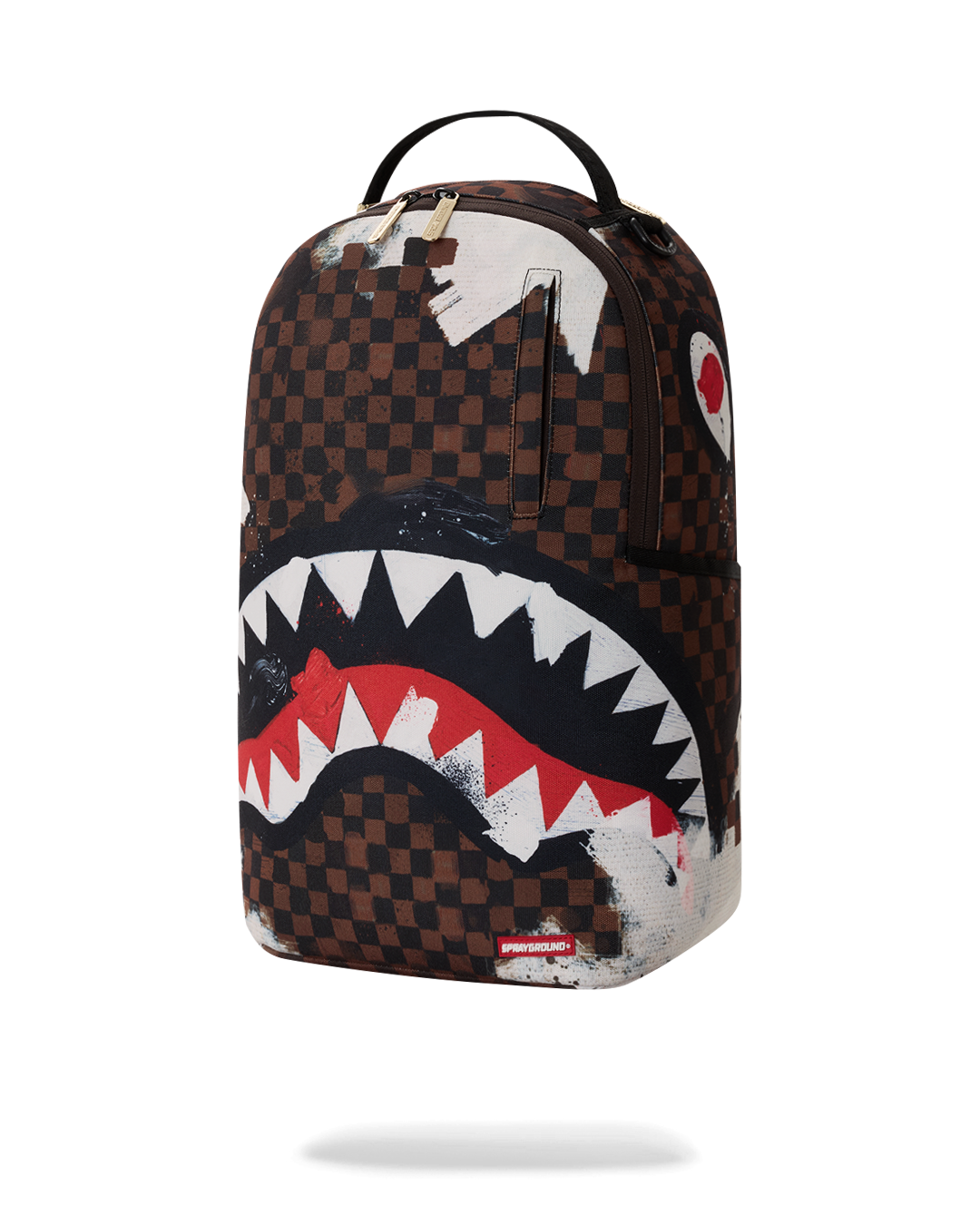 SHARKS IN PARIS COTTON CANVAS PAINTED DLX-BACKPACK