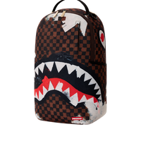 SHARKS IN PARIS COTTON CANVAS PAINTED DLX-BACKPACK