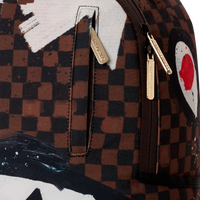SHARKS IN PARIS COTTON CANVAS PAINTED DLX-BACKPACK