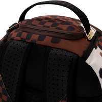 SHARKS IN PARIS COTTON CANVAS PAINTED DLX-BACKPACK