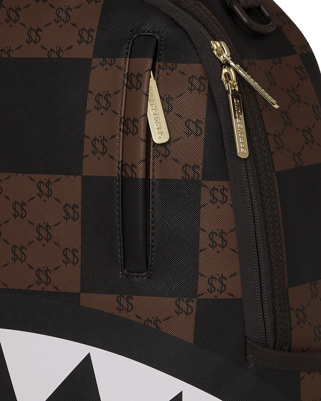 ENLARGED CHECK PARIS BACKPACK