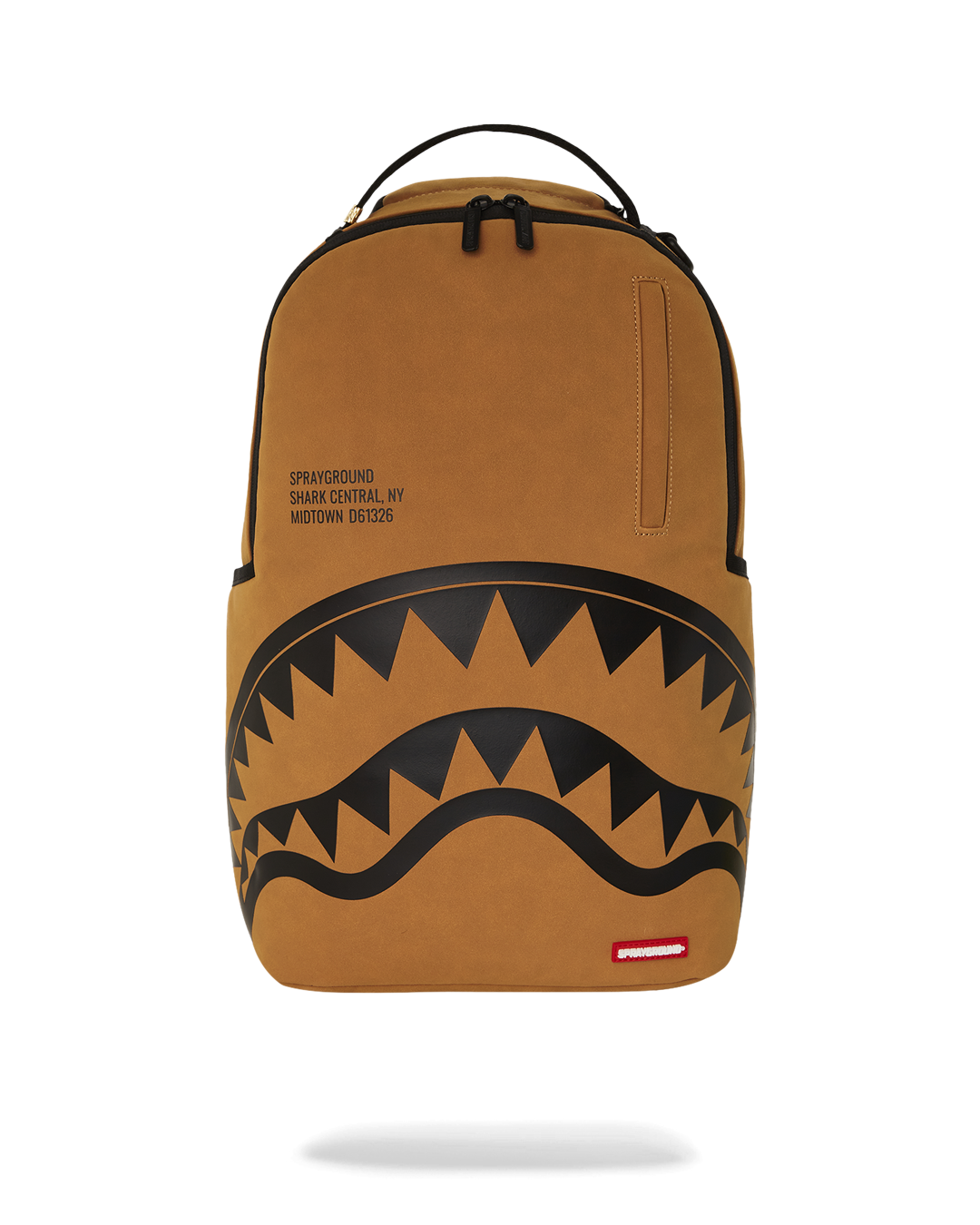 SHARK CENTRAL DLX-FAUX SUEDE BACKPACK