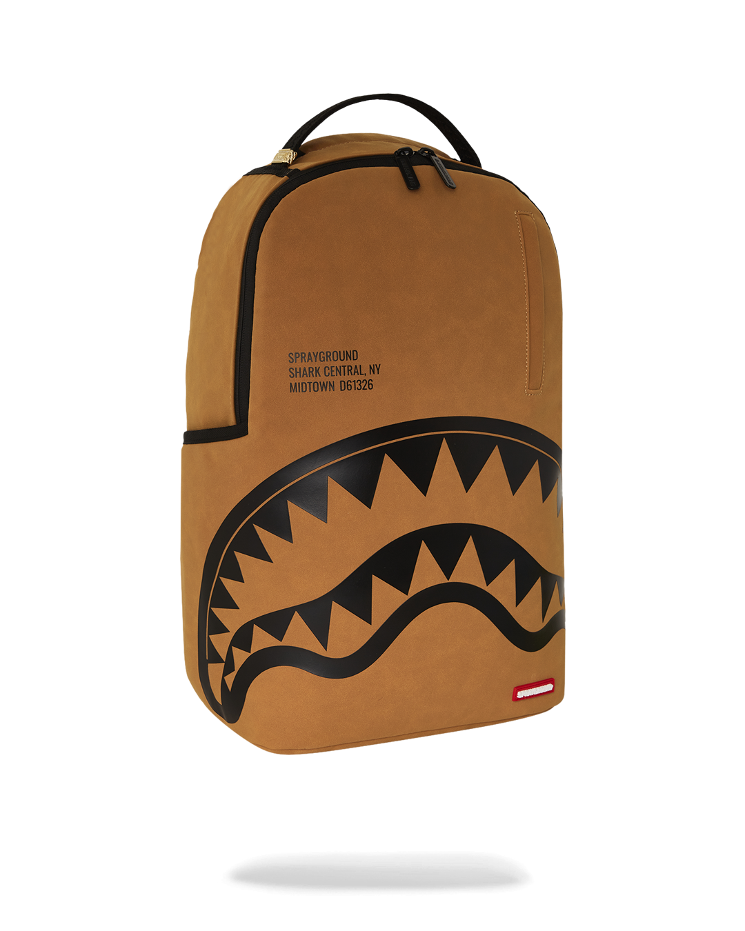 SHARK CENTRAL DLX-FAUX SUEDE BACKPACK