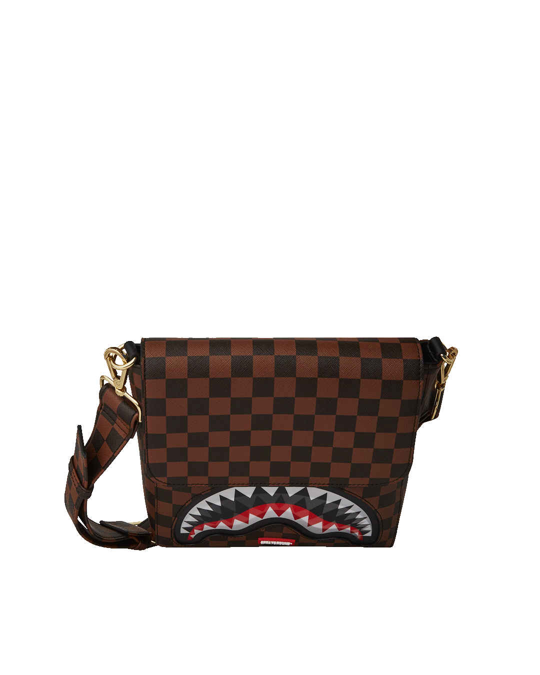 SHARKS IN PARIS LENTICULAR CHOMP MESSENGER SLING - spraygroundgcc