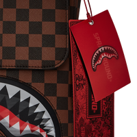 SHARKS IN PARIS LENTICULAR CHOMP MESSENGER SLING - spraygroundgcc