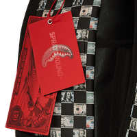 MONEY CHECK PATTERN DLXSV BACKPACK