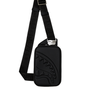 PRINTED ZIP SHARK EMBOSSED SLING