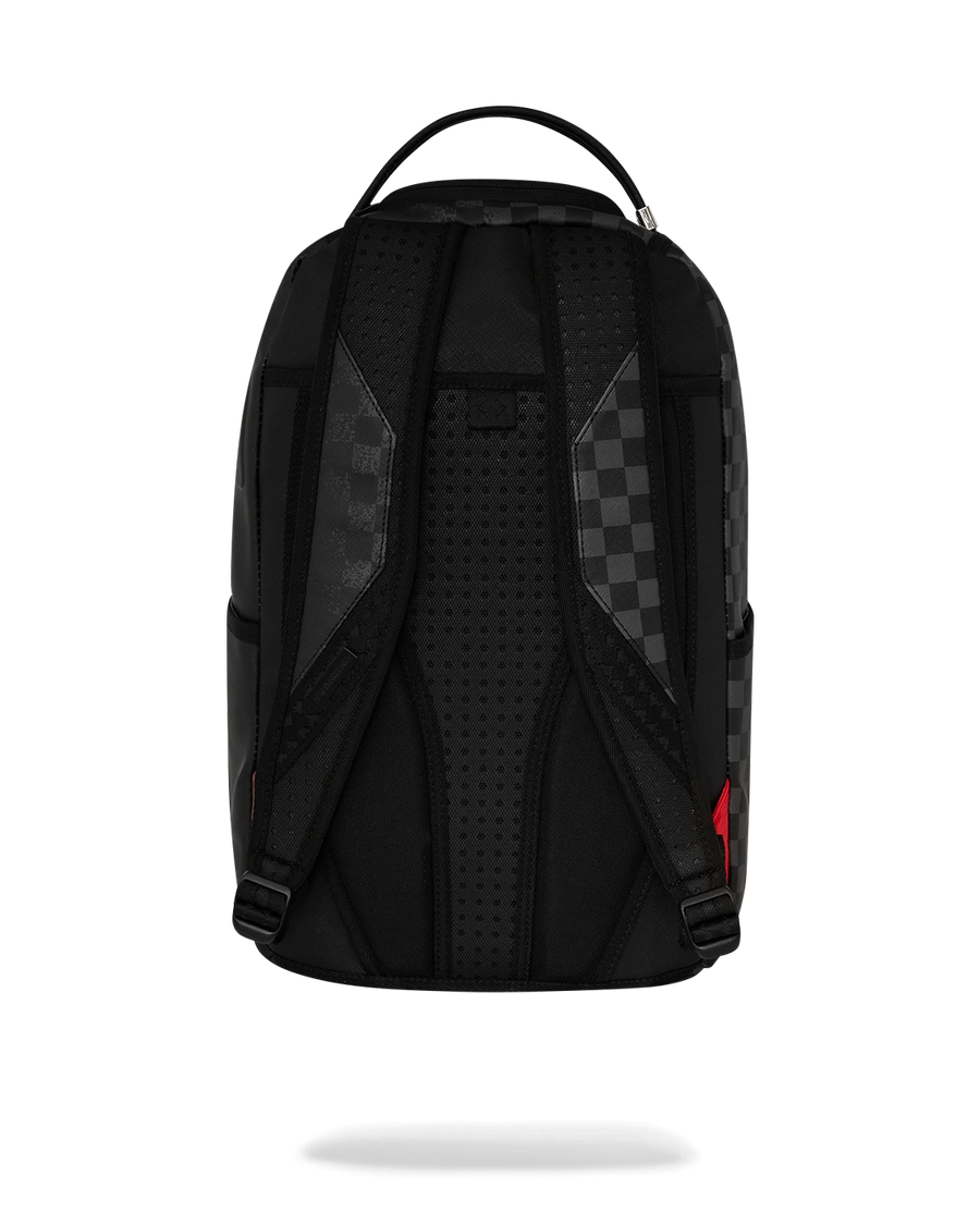SPRAY SPRITZ GREY CHECK BLACK DLXSV BACKPACK – spraygroundgcc