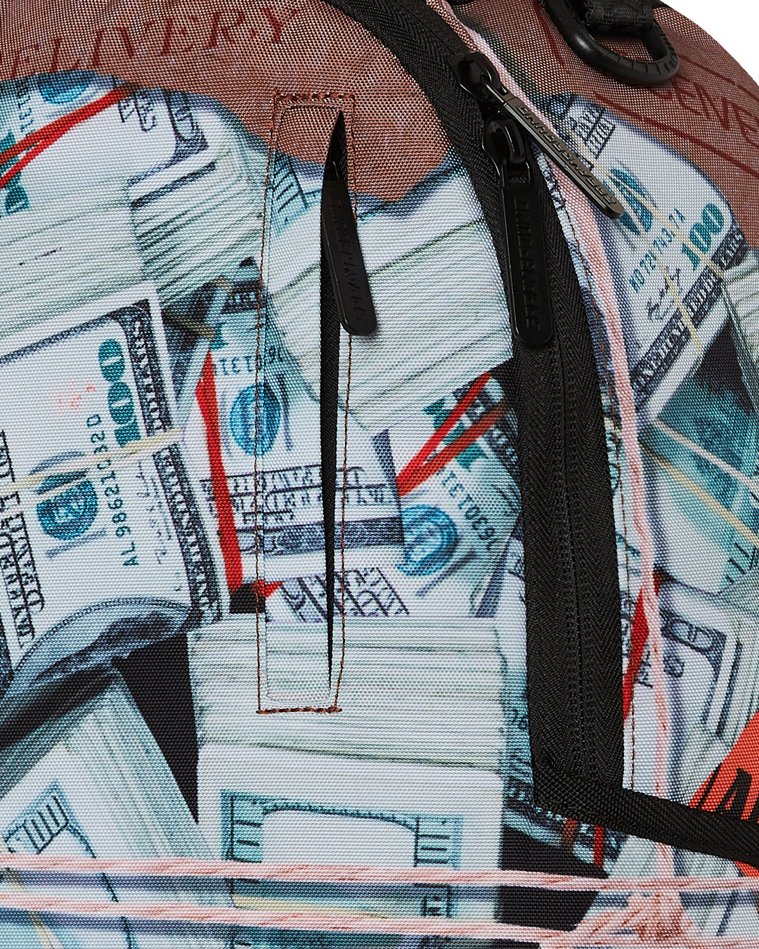 TORN PACKAGING  BACKPACK