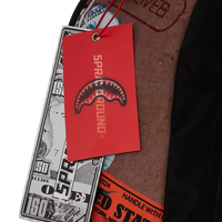 TORN PACKAGING  BACKPACK