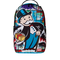 MONOPOLY MAN SPRAYED BOARD DLXR BACKPACK