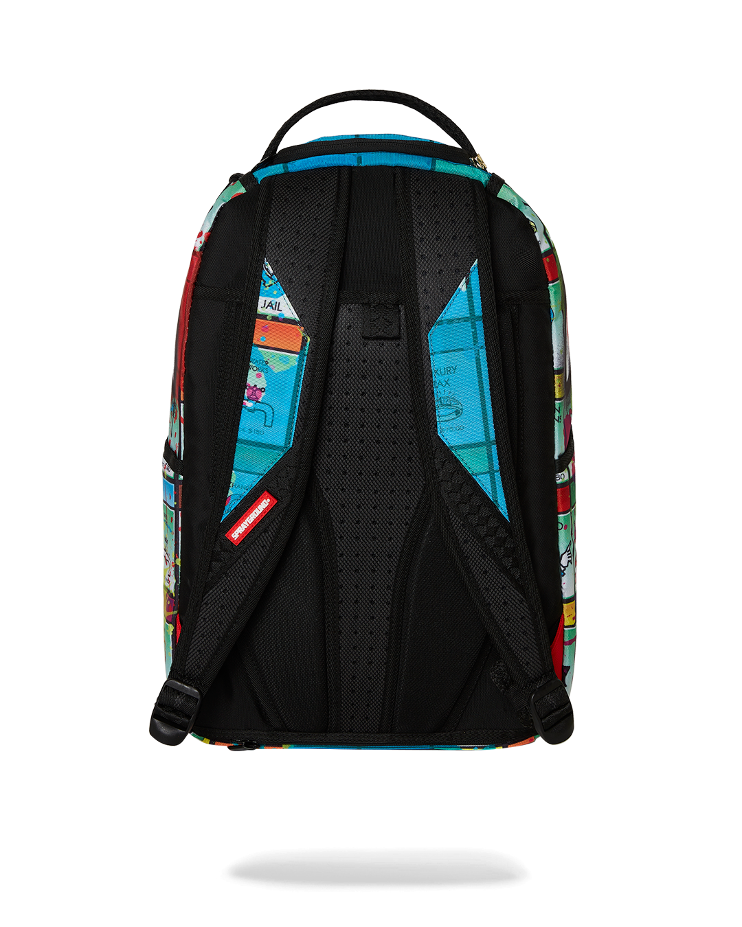 MONOPOLY MAN SPRAYED BOARD DLXR BACKPACK