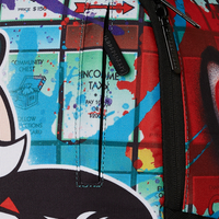 MONOPOLY MAN SPRAYED BOARD DLXR BACKPACK