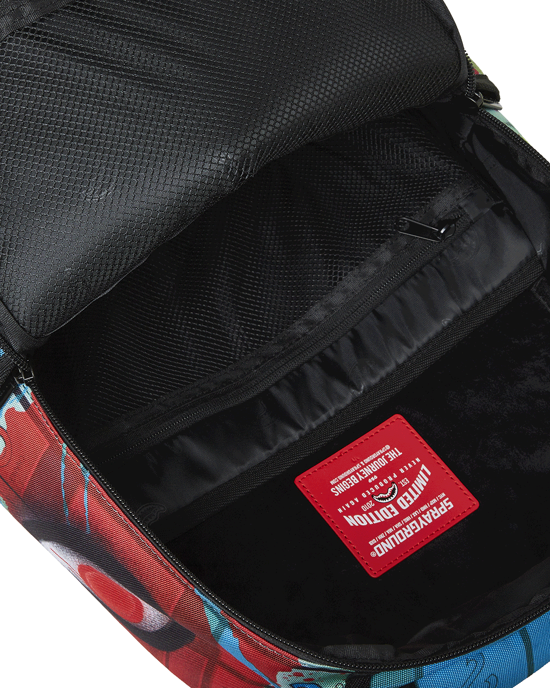 MONOPOLY MAN SPRAYED BOARD DLXR BACKPACK