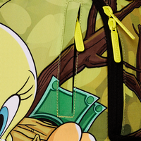 LOONEY TUNES TWEETY MONEY NEST SHARK DLXR BACKPACK