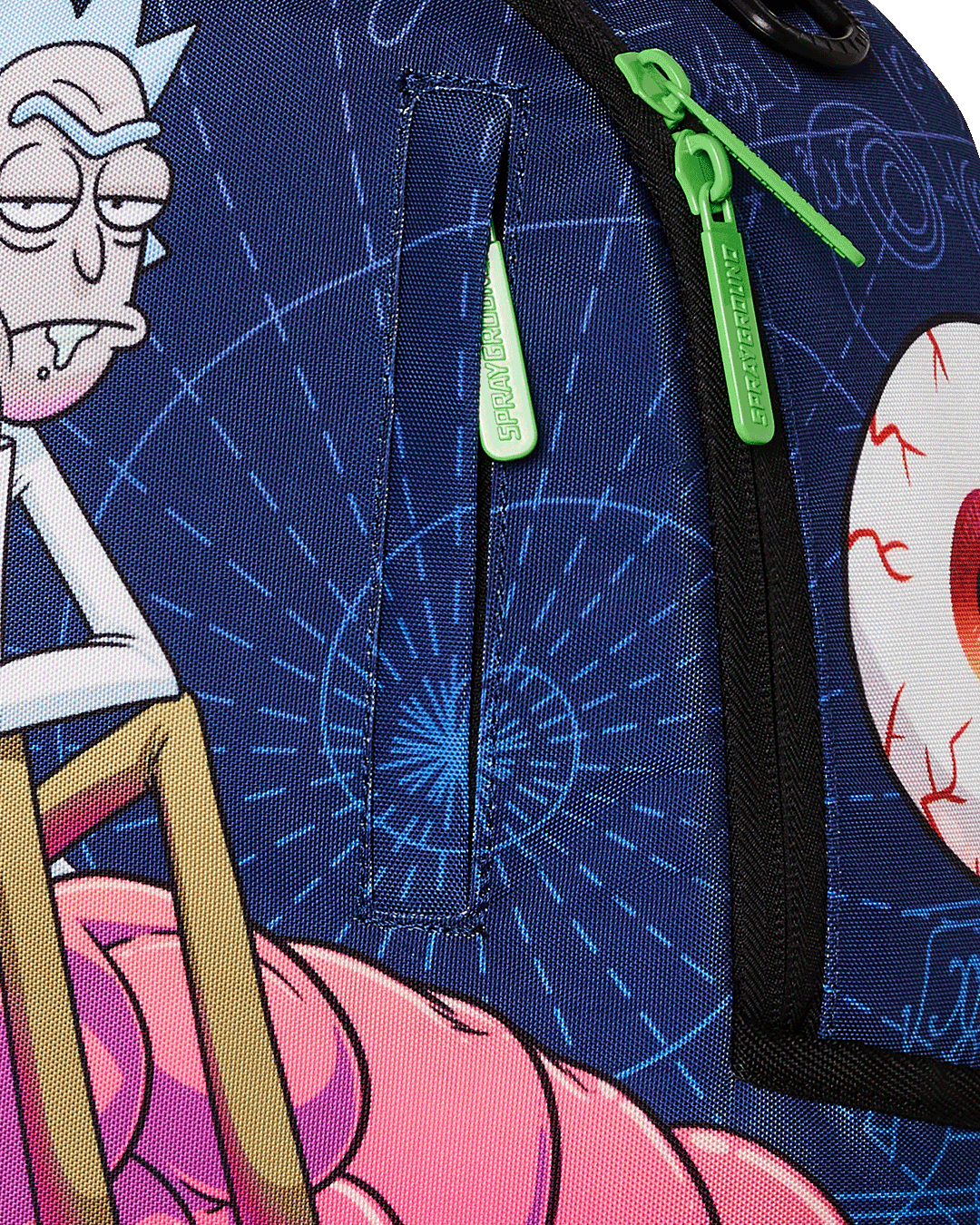 RICK AND MORTY BRAIN SHARK DLXR BACKPACK