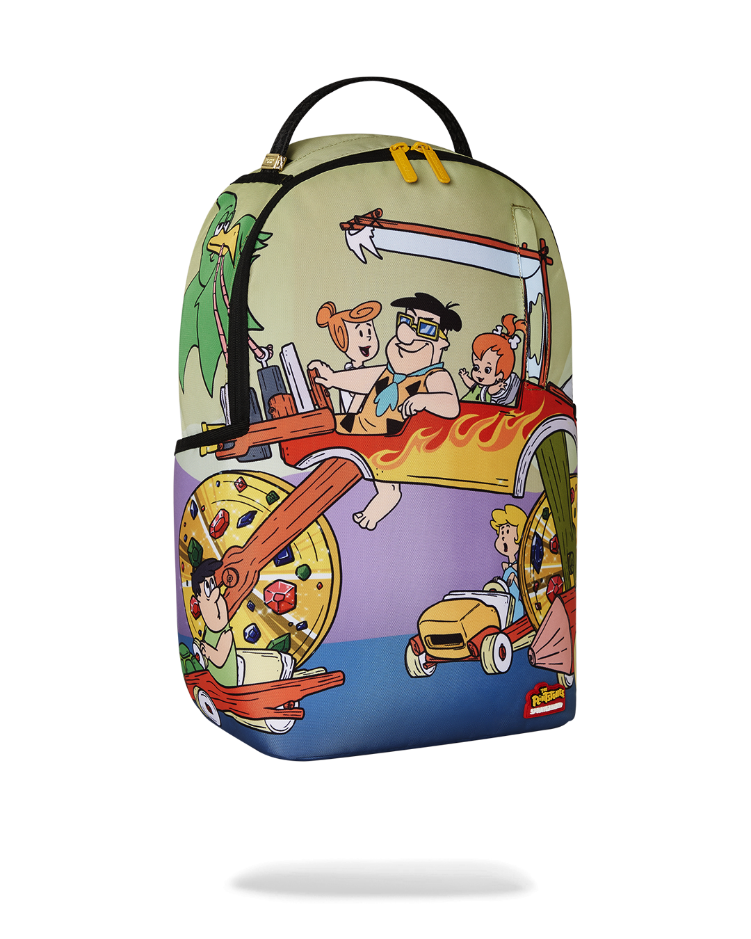 FLINSTONES BLINGED OUT CAR DLXR BACKPACK