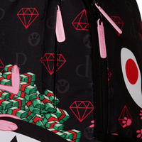 PINK PANTHER PAW PRINTS DLXR BACKPACK