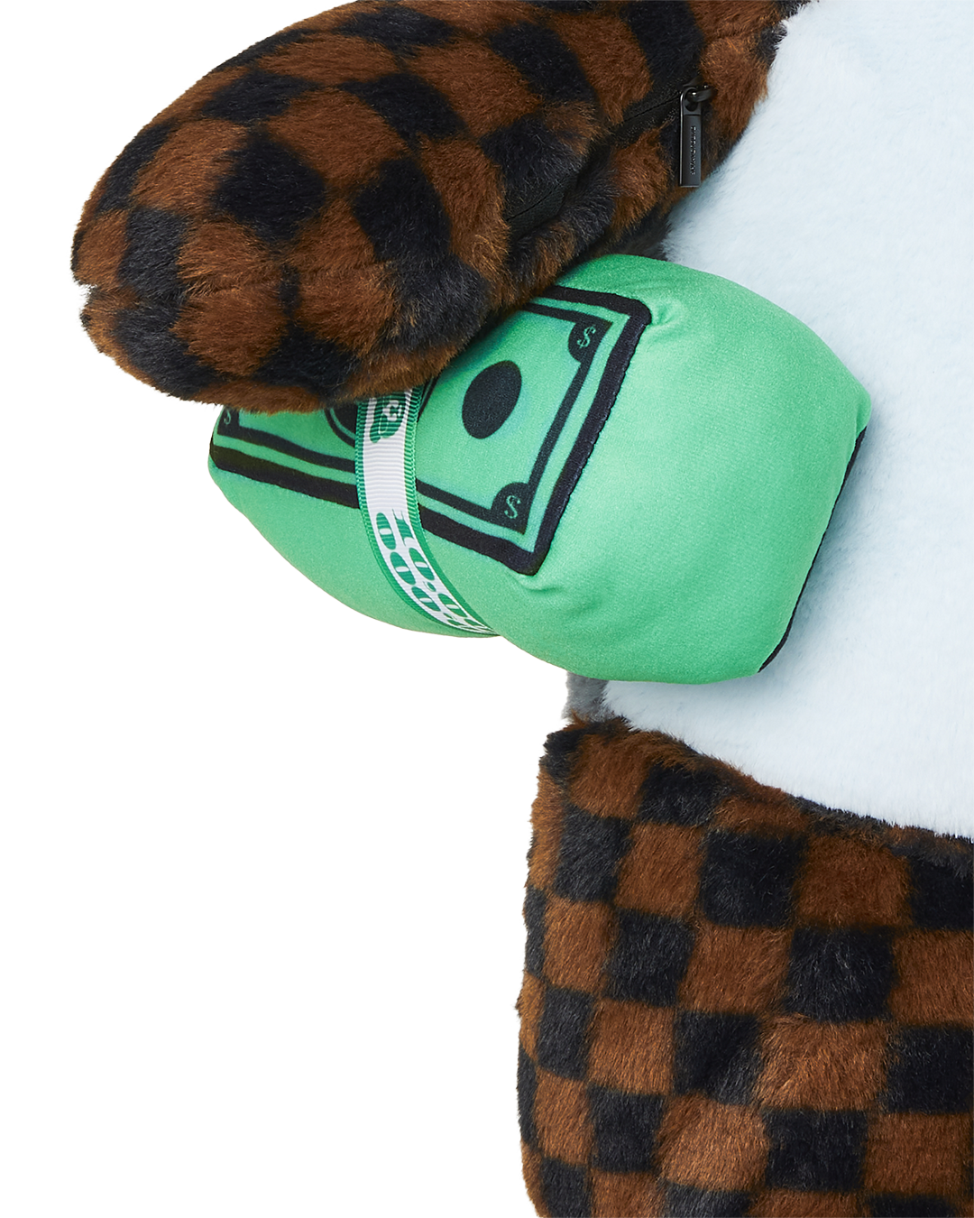 MONEY BEAR IN SHARK COSTUME BEAR BACKPACK