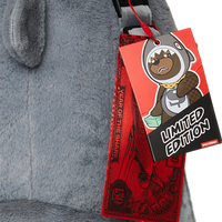 MONEY BEAR IN SHARK COSTUME BEAR BACKPACK