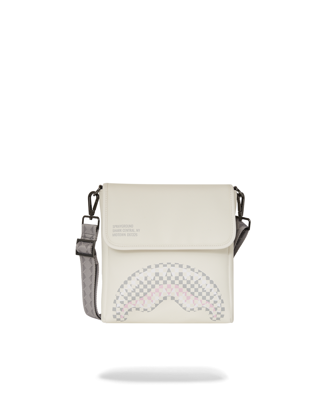 CREAM CHECK MESSENGER SLING