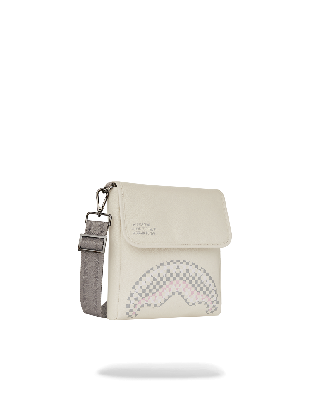 CREAM CHECK MESSENGER SLING