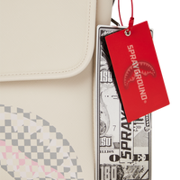 CREAM CHECK MESSENGER SLING