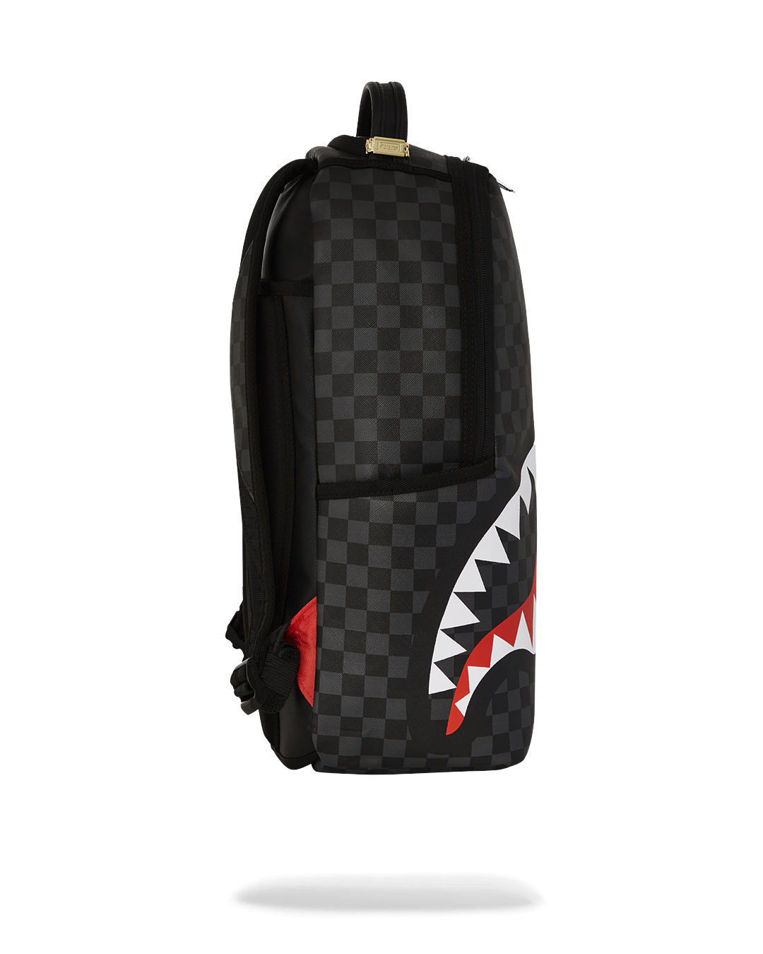 SPLIT PINK FLORAL CHECK DLXSV BACKPACK
