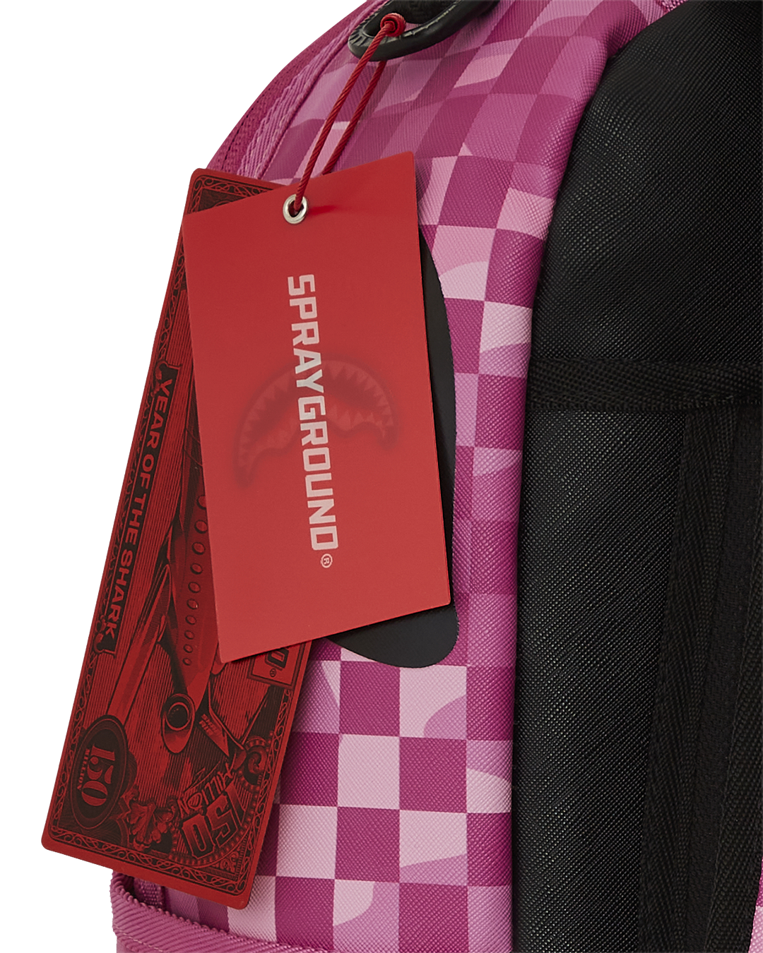 PINK CAMO CHECK DLXSV BACKPACK