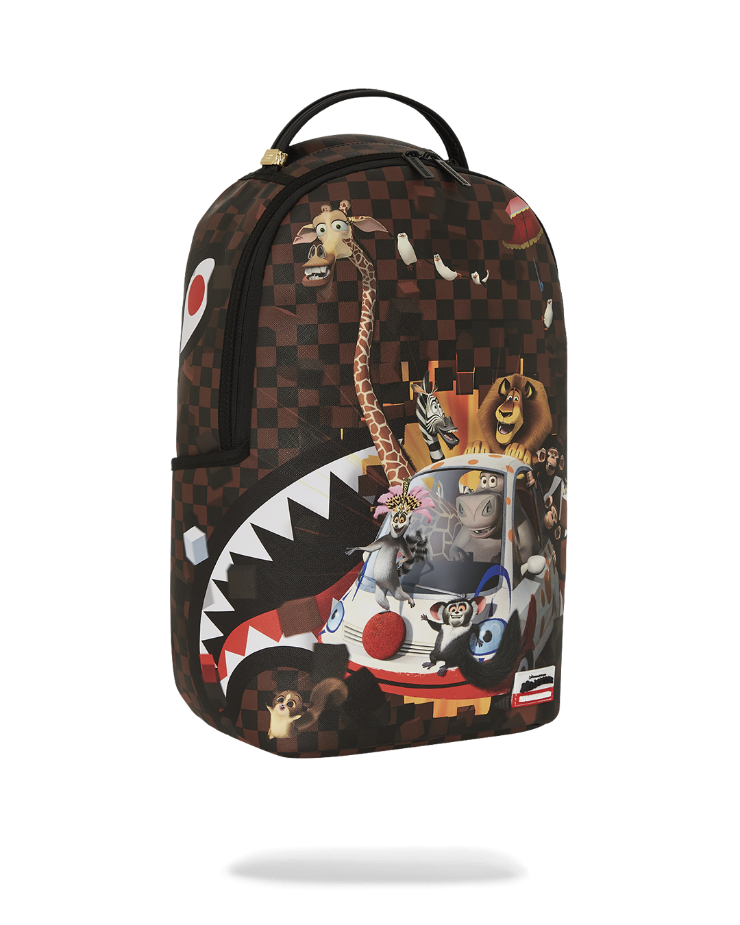 MADAGASCAR CHECKER SMASH DLXSV BACKPACK