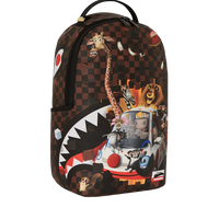 MADAGASCAR CHECKER SMASH DLXSV BACKPACK