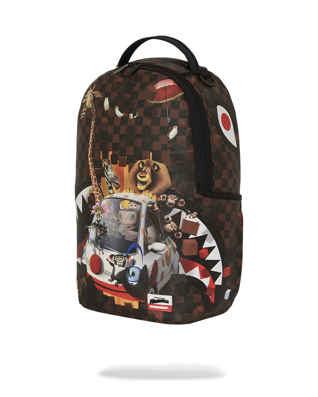 MADAGASCAR CHECKER SMASH DLXSV BACKPACK