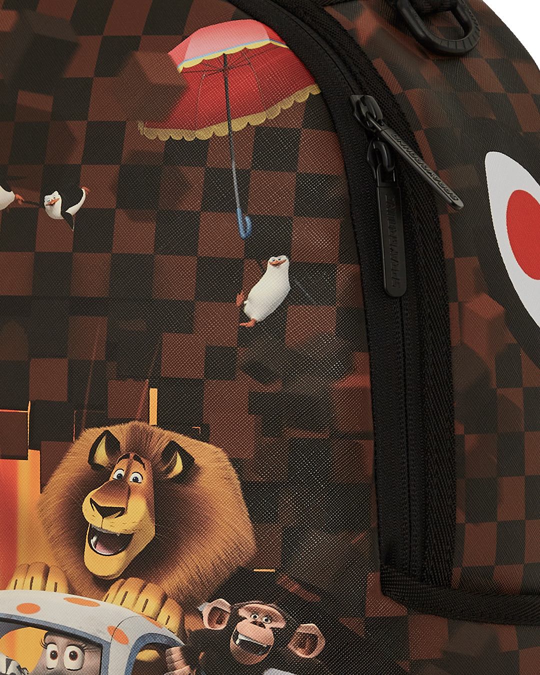 MADAGASCAR CHECKER SMASH DLXSV BACKPACK
