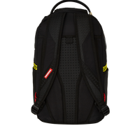 SHARK CENTRAL YELLOW TAPE DLX SATIN BACKPACK