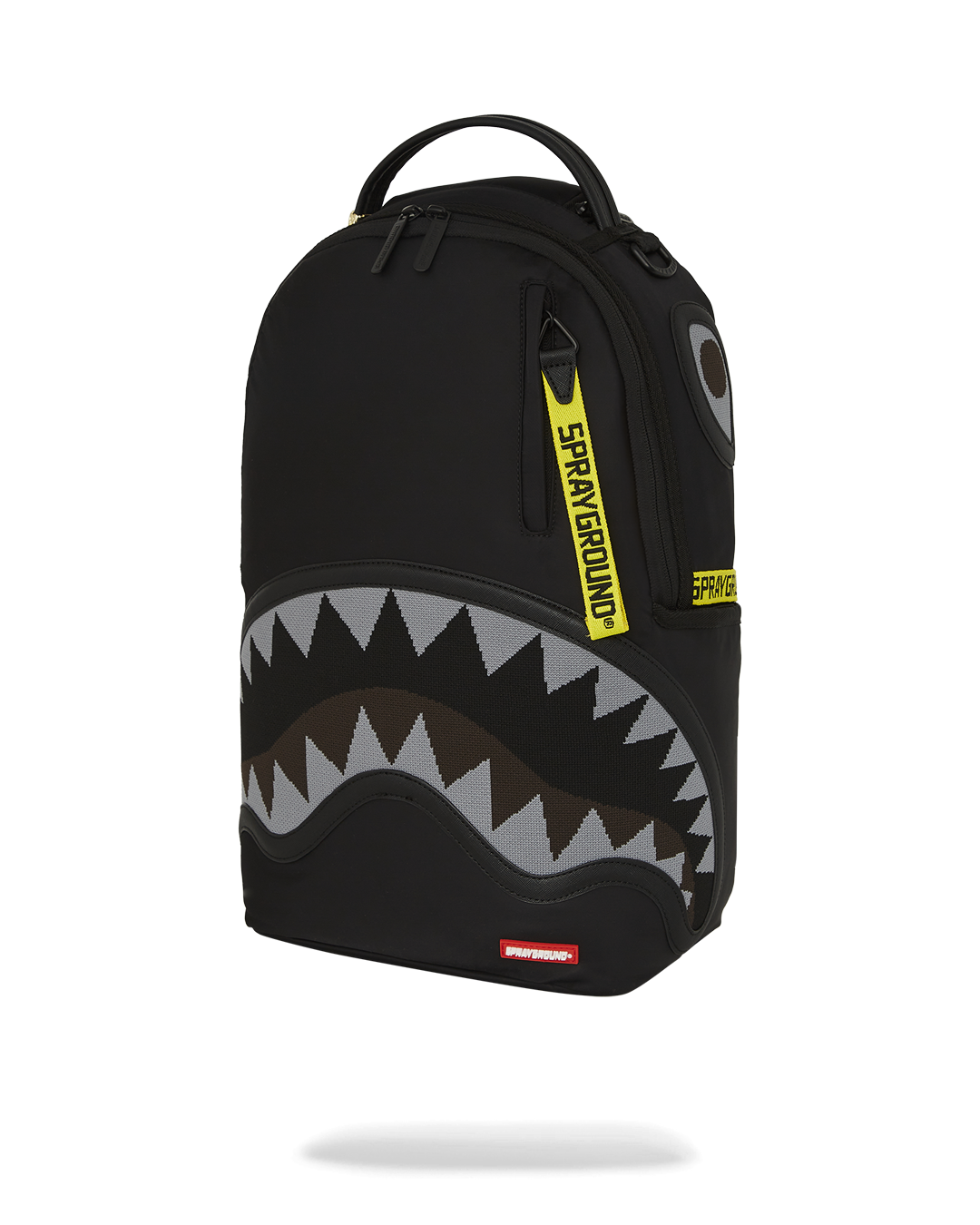 SHARK CENTRAL YELLOW TAPE DLX SATIN BACKPACK