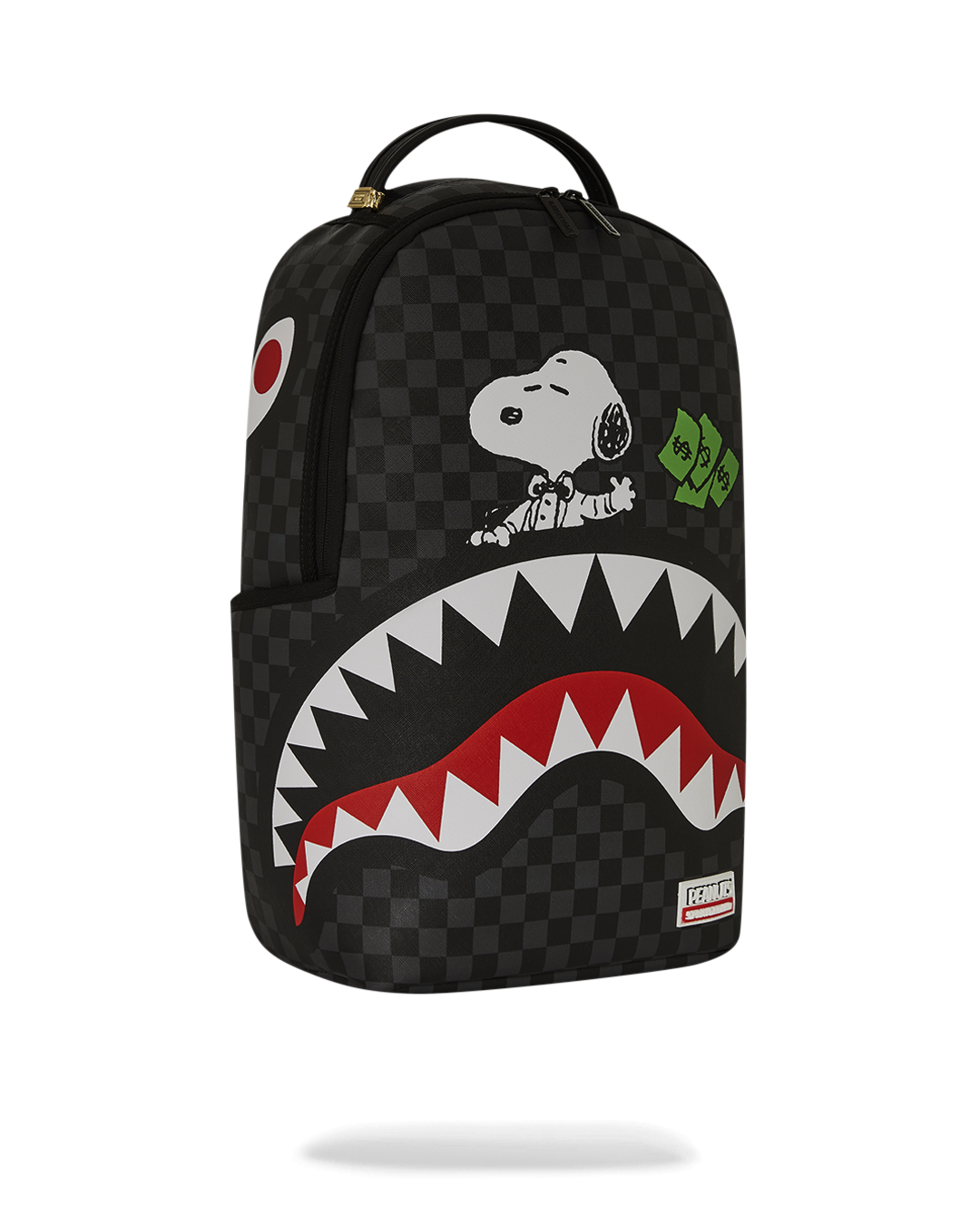 PEANUTS SNOOPY TOP SHARK MONEY  DLXSV BACKPACK