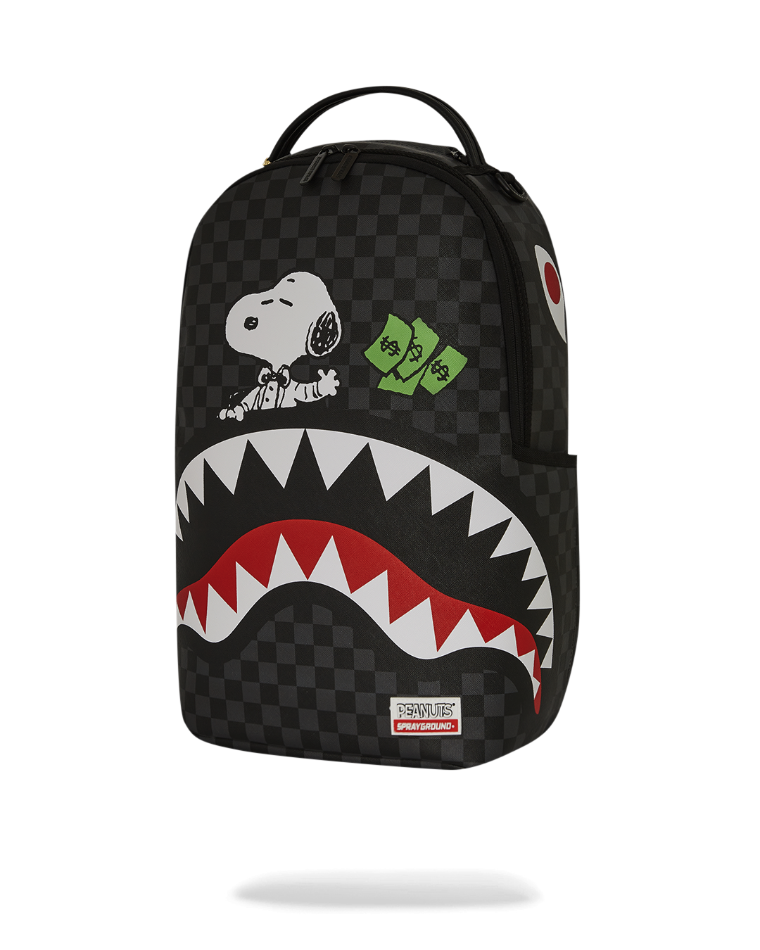PEANUTS SNOOPY TOP SHARK MONEY  DLXSV BACKPACK