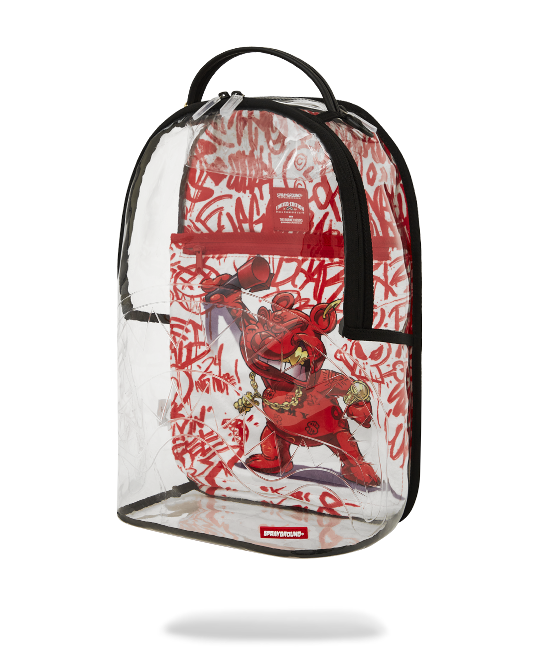 PARTIAL CLEAR DIABLO VANDAL DLX BACKPACK