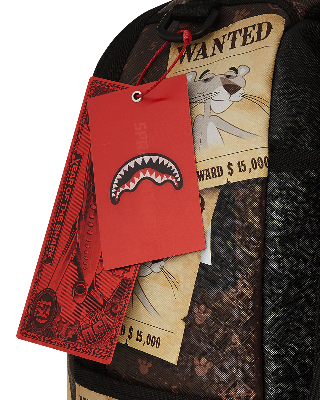 PINK PANTHER BURGLAR ESCAPE DLXV BACKPACK