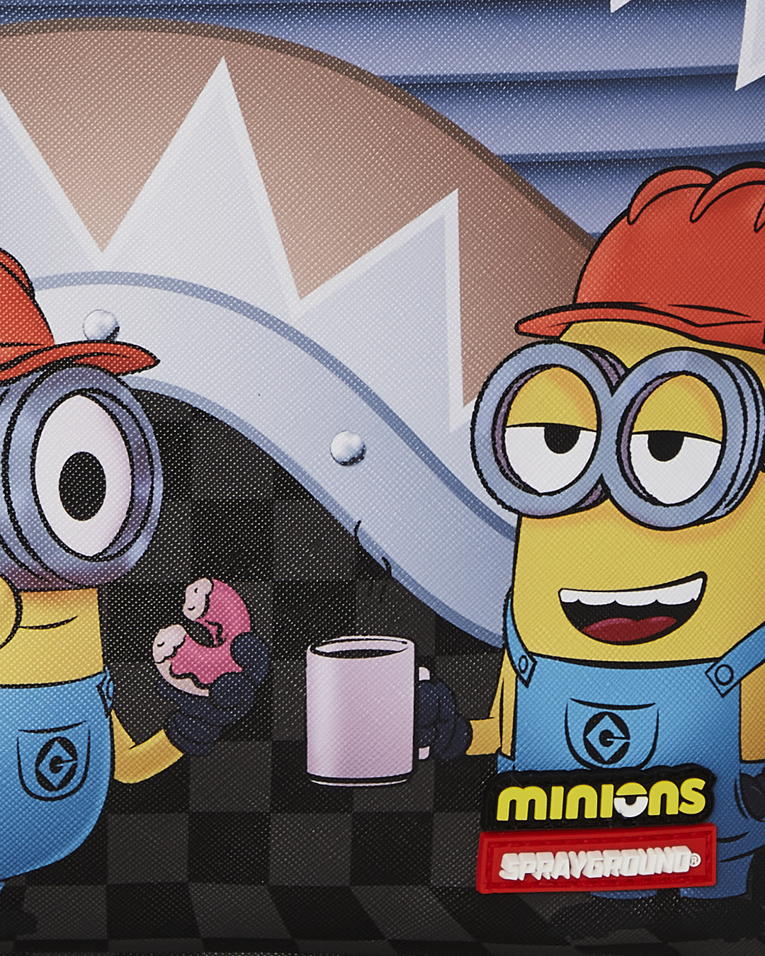 MINION AND SPRAYGROUND SIGN DLSXV BACKPACK