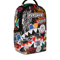 PACMAN STICKERS  DLXSV BACKPACK