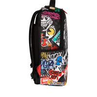 PACMAN STICKERS  DLXSV BACKPACK