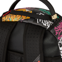 PACMAN STICKERS  DLXSV BACKPACK