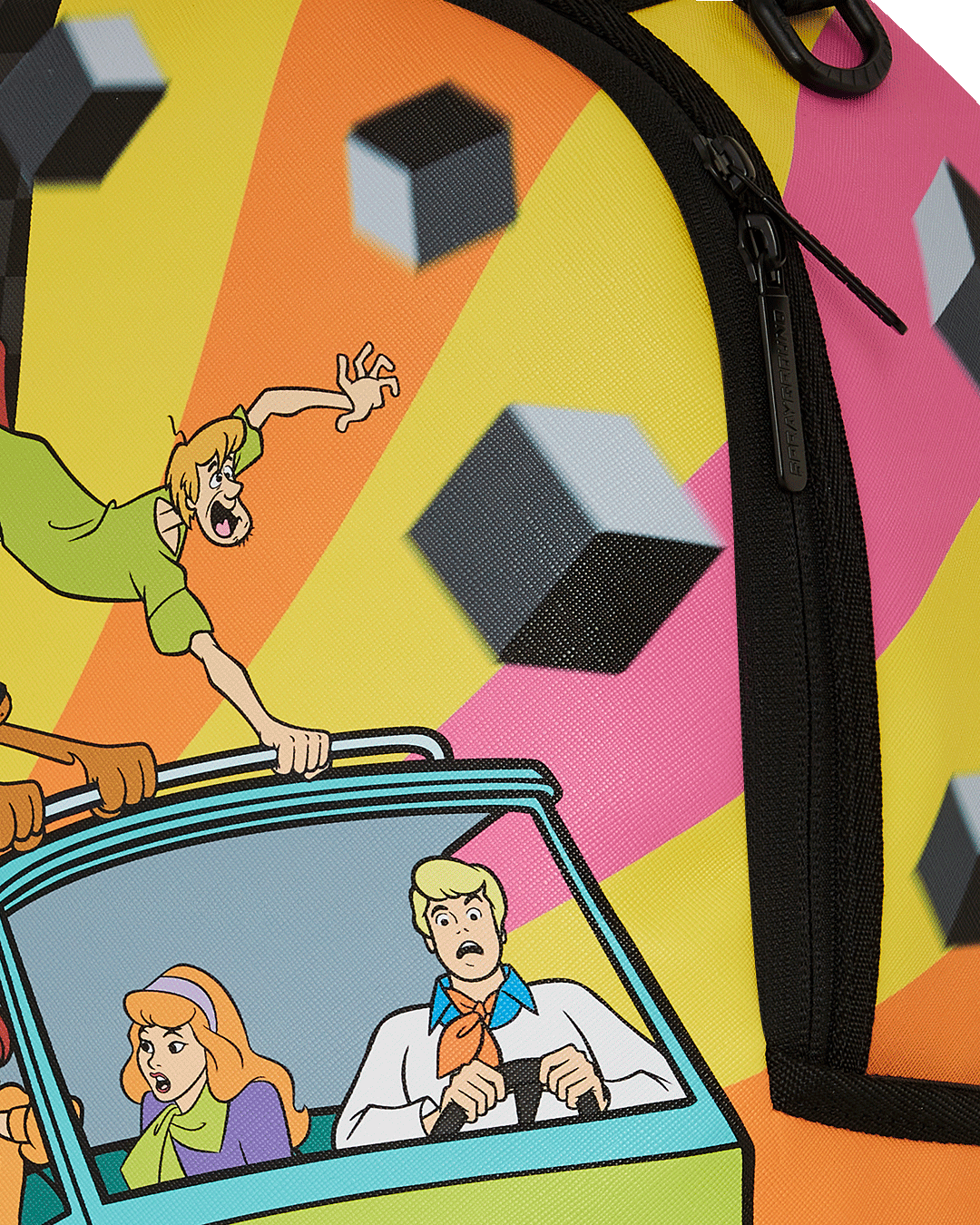SCOOBY DOO CHECKER SMASH HIPPIE DLSXV BACKPACK