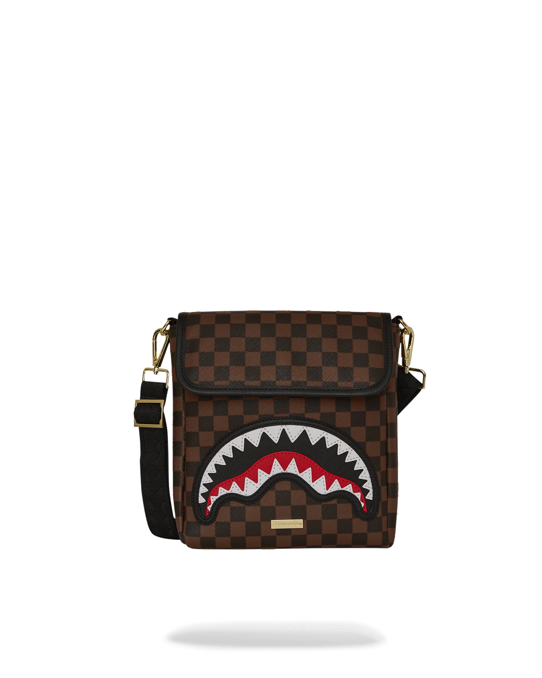 SAWTOOTH SHARKS IN PARIS MESSENGER SLING