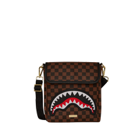 SAWTOOTH SHARKS IN PARIS MESSENGER SLING